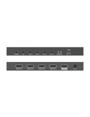 INFOBIT ISWITCH104 Divisor 1x4 HDMI 4K60 Infobit - iSwitch 104 INFOBIT INFISWITCH104 | MusicGoodDeal 2