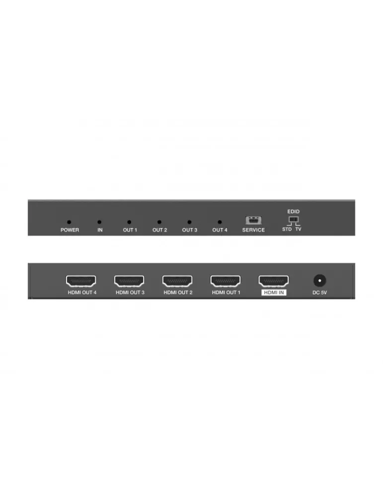 INFOBIT ISWITCH104 Splitter 1x4 HDMI 4K60 Infobit - iSwitch 104 INFOBIT INFISWITCH104 | MusicGoodDeal