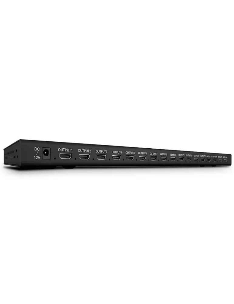 LINDY 38246   HDMI 2.0 18G Splitter mit 16 Anschlüssen LINDY LIN38246 | MusicGoodDeal