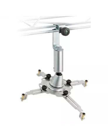 EUROMET 05398 Silver projector stand for mounting on stage structures EUROMET EUR05398 | MusicGoodDeal