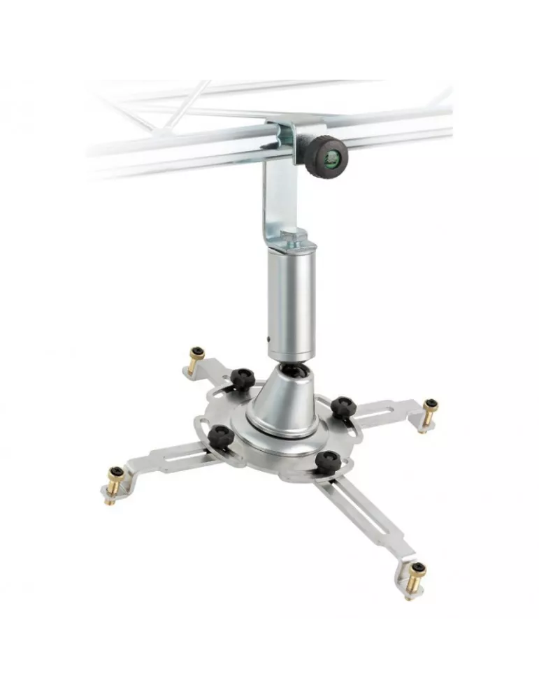 EUROMET 05398 Soporte plateado de videoproyector para colgar en estructuras escénicas EUROMET EUR05398 | MusicGoodDeal