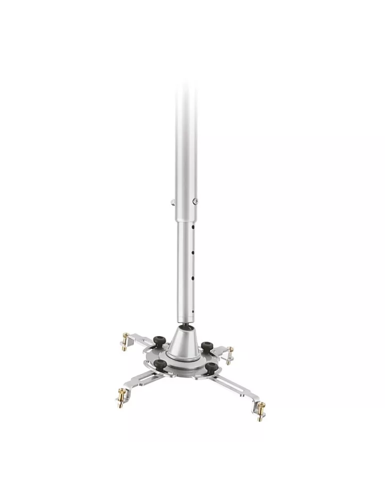 EUROMET 04383 Deckenhalterung Videoprojektor teleskopisch silber (Max 10 kg) Höhe 400-600 mm EUROMET EUR04383 | MusicGoodDeal