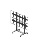 EDBAK VWTA2257L Support mobile à roulettes  VWTA2257-L (Paysage) ecran 50'- 57' - 2x2