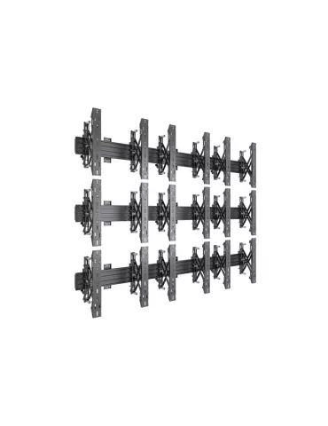 MULTIPANTALLA 5051 Multisoporte de pared Wallmount Pro MBW3x3UP 9 pantallas LCD 32 -55  VESA Máx 400x400 MULTIBRACKETS MUL5051