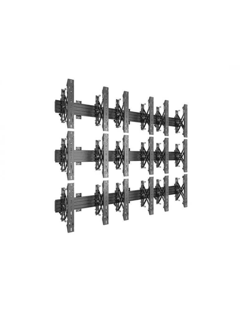 MULTIBRACKETS 5051 Wallmount Multibrackets Wallmount Pro MBW3x3UP 9 screens 32 -55  LCD VESA Max 400x400 MULTIBRACKETS MUL5051