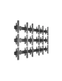 MULTIBRACKETS 5051 Support mural Multibrackets Wallmount Pro MBW3x3UP 9 écrans 32"-55" LCD VESA Max 400x400