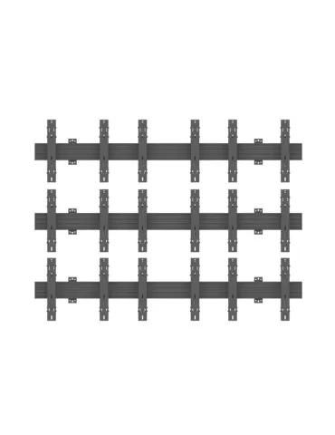 MULTIPANTALLA 5051 Multisoporte de pared Wallmount Pro MBW3x3UP 9 pantallas LCD 32 -55  VESA Máx 400x400 MULTIBRACKETS MUL5051 2