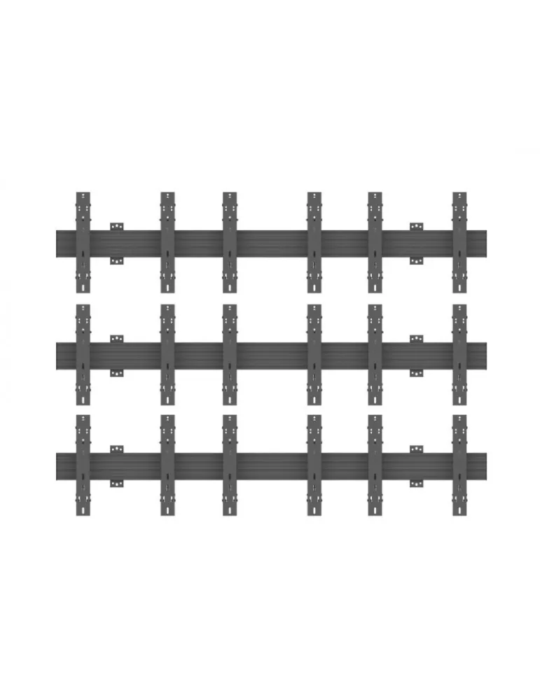 MULTIBRACKETS 5051 Wallmount Multibrackets Wallmount Pro MBW3x3UP 9 screens 32 -55  LCD VESA Max 400x400 MULTIBRACKETS MUL5051
