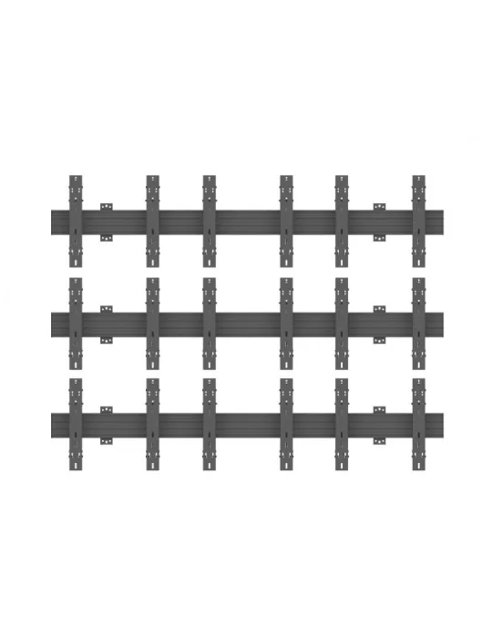 MULTIPANTALLA 5051 Multisoporte de pared Wallmount Pro MBW3x3UP 9 pantallas LCD 32 -55  VESA Máx 400x400 MULTIBRACKETS MUL5051
