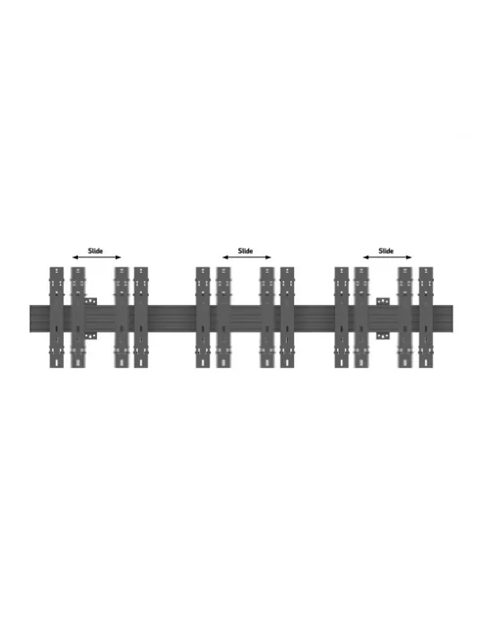 MULTIBRACKETS 5051 Wandhalterung Multibrackets Wallmount Pro MBW3x3UP 9 Monitore 32 -55  LCD VESA Max 400x400 MULTIBRACKETS MU