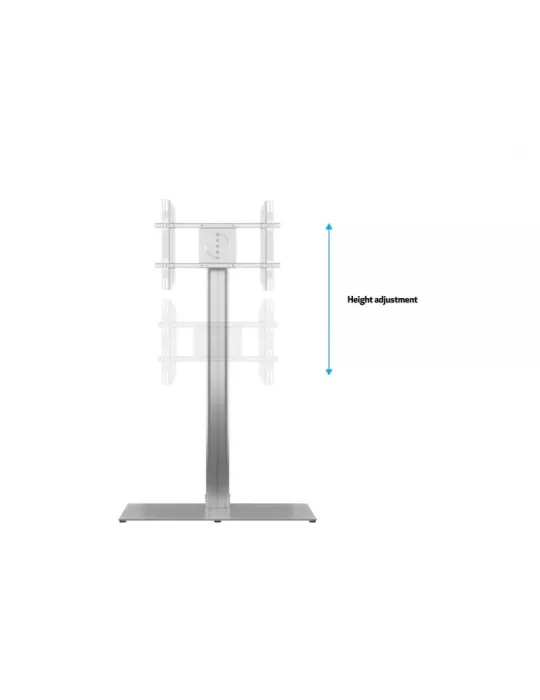 MULTIBRACKETS 7277 Support sol inclinable Multibrackets Public Display Stand 180 HD Single Silver Floorbase - écran 55"-80" VES