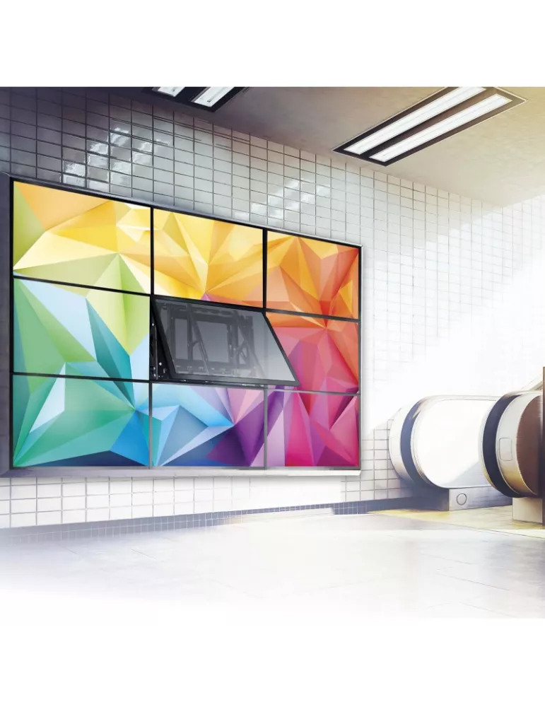 EDBAK VWPOP95L Push-pull support VWPOP95-L (Landscape) for 70   to 98   screens - Vesa 100x10 EDBAK EDBVWPOP95L | MusicGoodDea