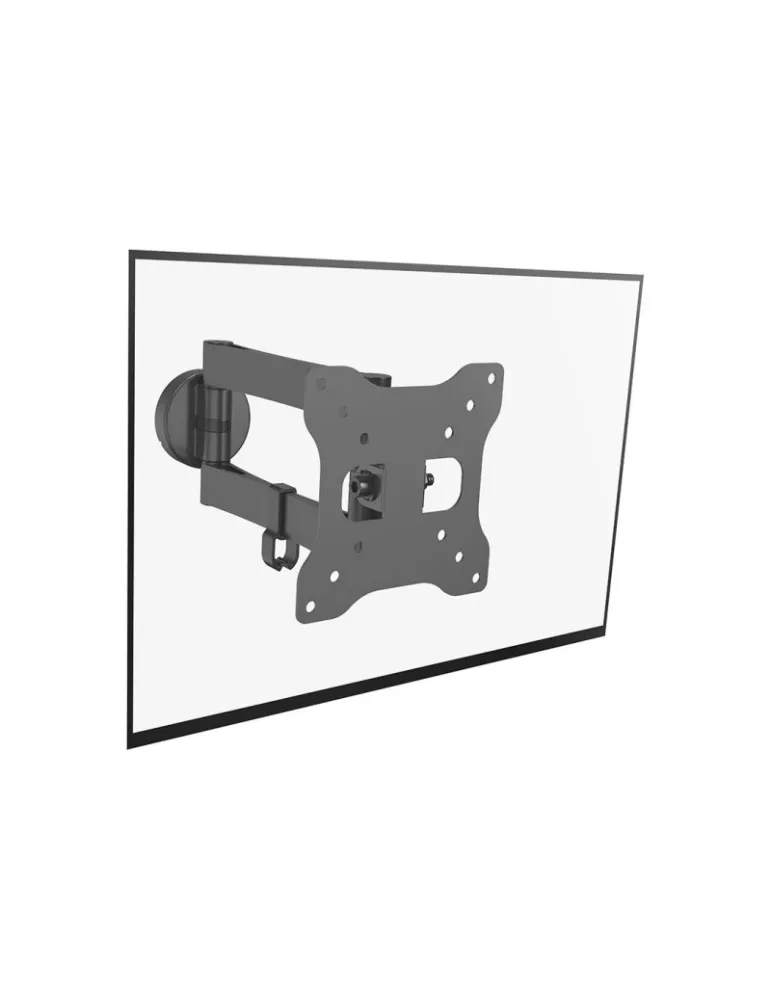 MULTIBRACKETS 7444 Black articulated wall mount Multibrackets Full Motion II 50 75 100 for LCD screens 9 - 32  - Weight 15kg V