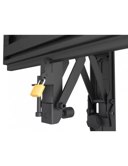 MULTIBRACKETS 4139 Wallmount Multibrackets Wallmount Pro MBW3U Push In Pop Out Black - 3 screens 40 -65  VESA Max 600x400 MULT