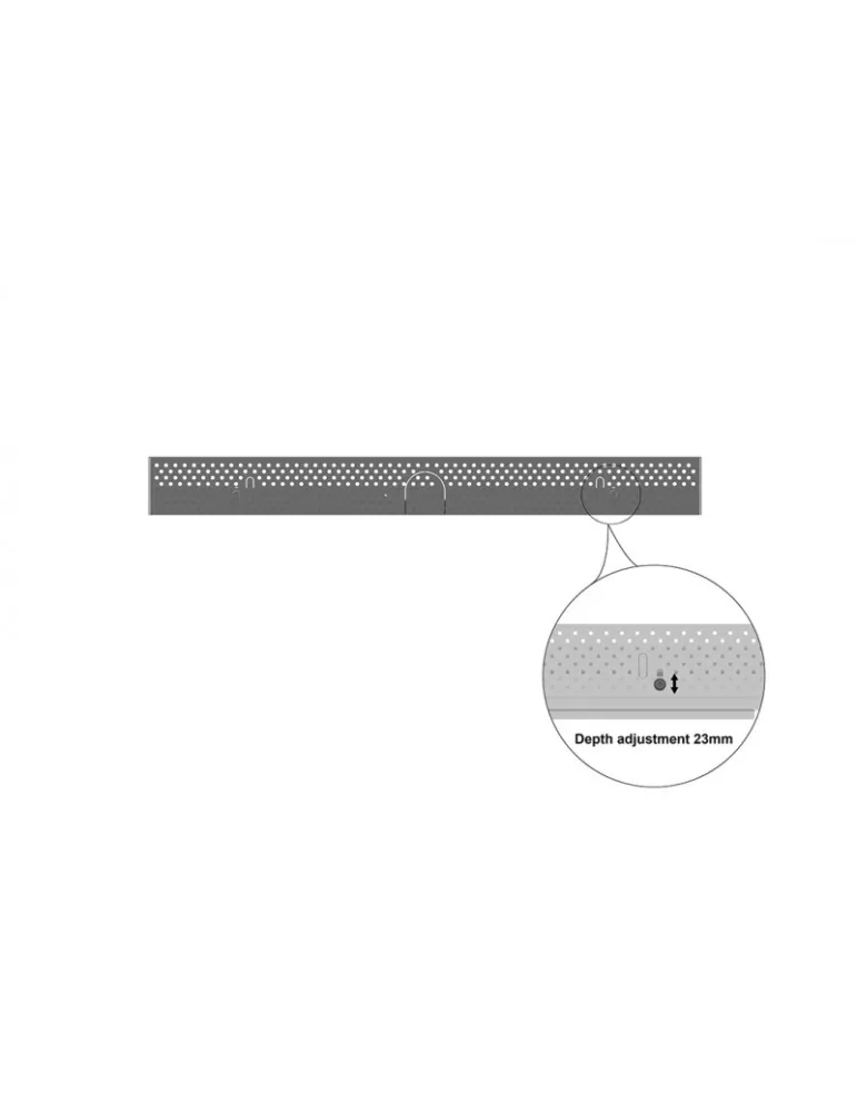 MULTIBRACKETS 1409 Cadre mural ecran 50'' Multibrackets Enclosure 50'' Wall Mediu Black - REF: