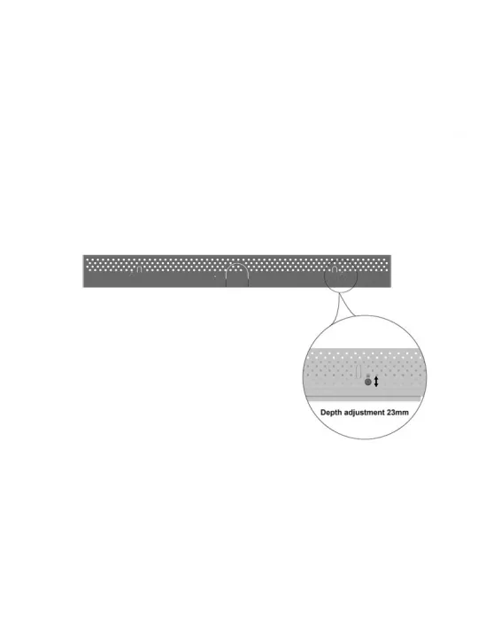 MULTIBRACKETS 1409 Cadre mural ecran 50'' Multibrackets Enclosure 50'' Wall Mediu Black - REF: