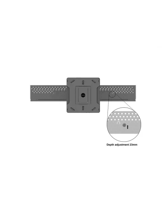 MULTIBRACKETS 5032 Support plafond avec caisson Multibrackets Enclosure 43" Ceiling Small Noir - écran 43" VESA Max 600x400