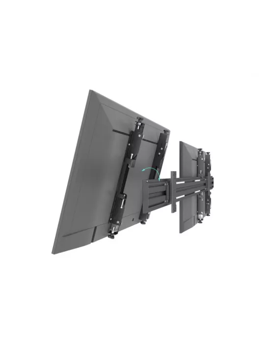 MULTIBRACKETS 0631 Verstellbare Wandhalterung Multibrackets Wallmount Pro MBW1U Micro Adjustable Black - 2 Bildschirme 32 -75