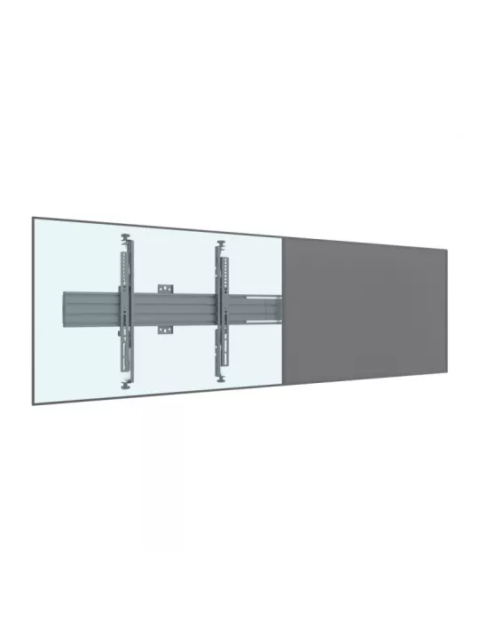 MULTIBRACKETS 0631 Support mural réglable Multibrackets Wallmount Pro MBW1U Micro Adjustable Black - 2 écrans 32"-75" VESA Max 