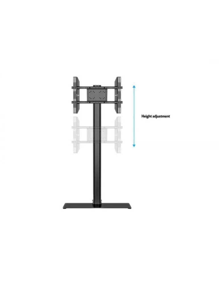 MULTIBRACKETS 2425 Support sol Multibrackets Display Stand 180 Single Black w. Floorbase Ref  MULTIBRACKETS MUL2425 | MusicGoo