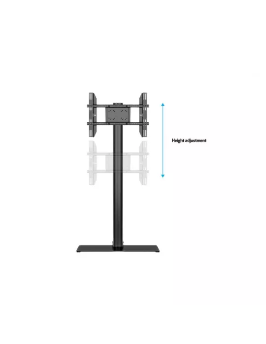 MULTIBRACKETS 2425 Support sol Multibrackets Display Stand 180 Single Black w. Floorbase Ref  MULTIBRACKETS MUL2425 | MusicGoo