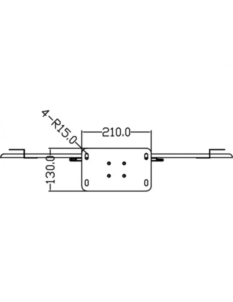MULTIBRACKETS 2425 Support sol Multibrackets Display Stand 180 Single Black w. Floorbase Ref  MULTIBRACKETS MUL2425 | MusicGoo