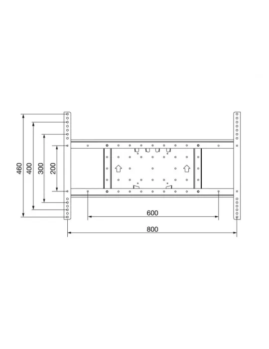MULTIBRACKETS 4043 Multibrackets Extender Kit Tilt   Turn - 40 -84 -Bildschirm VESA Max 800x400 MULTIBRACKETS MUL4043 | MusicG