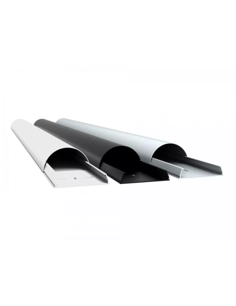MULTIBRACKETS 1332 Cache-câble Multibrackets Cable Cover Gris - 50 mm x 11 m