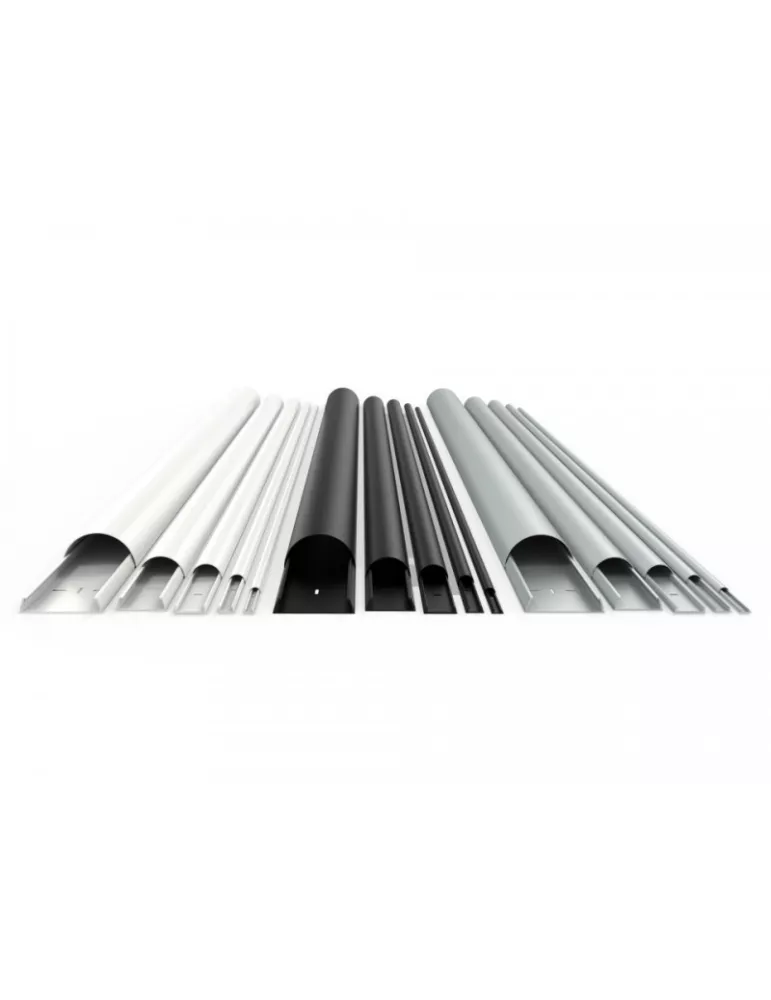MULTIBRACKETS 1332 Cache-câble Multibrackets Cable Cover Gris - 50 mm x 11 m