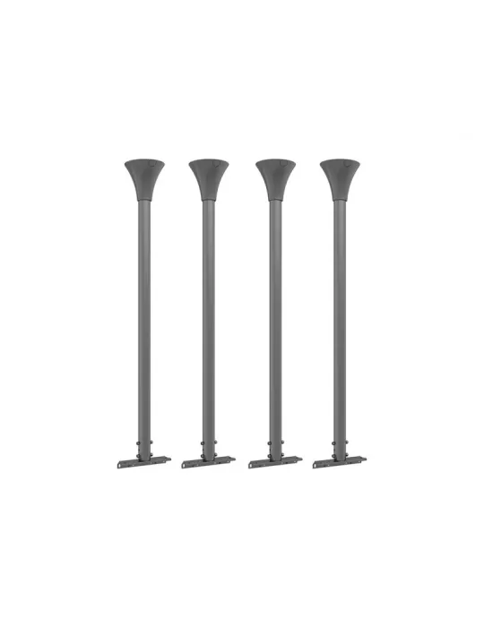 MULTIBRACKETS 5698 Kit de Barres Sol plafond pour caisson Multibrackets Floor to Ceiling Kit Large Black - 75 -98  screen MULT
