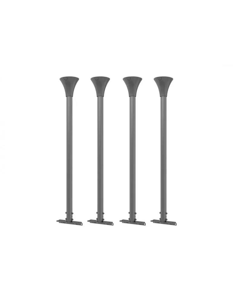MULTIBRACKETS 5698 Kit de Barres Sol plafond pour caisson Multibrackets Floor to Ceiling Kit Large Black - screen 75 -98 MULTI