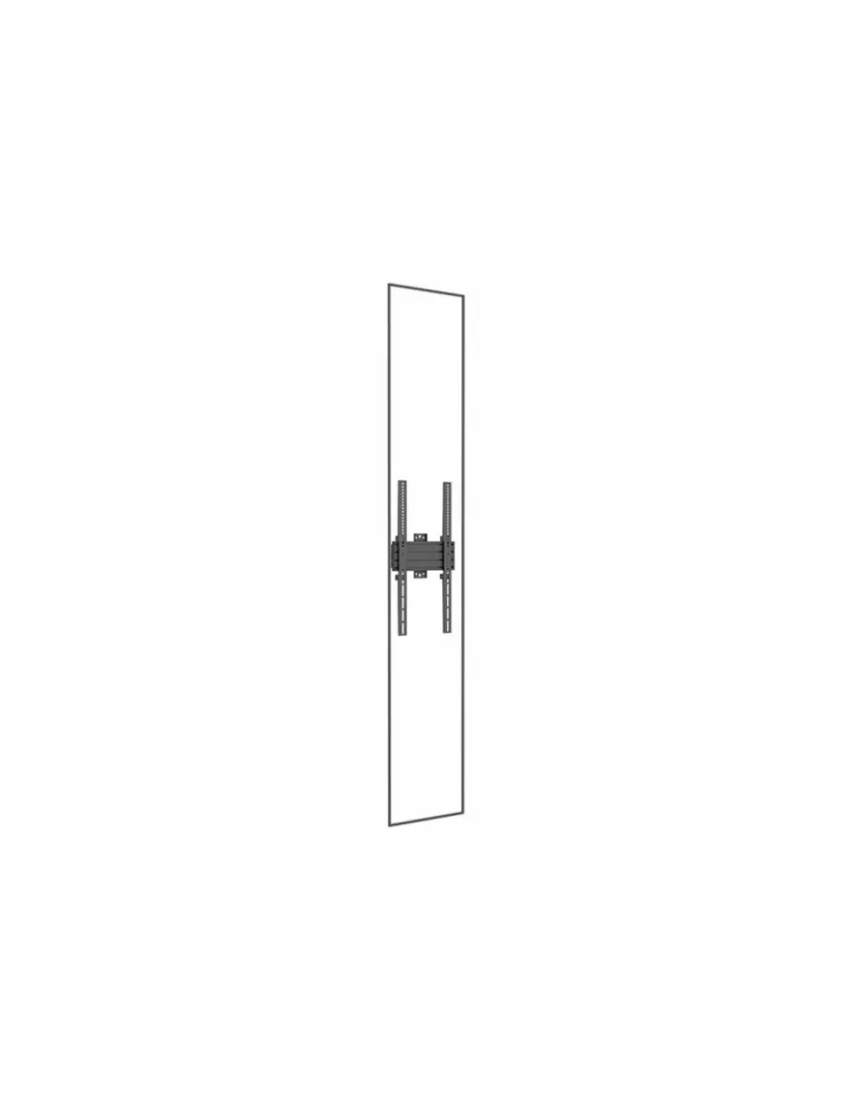 MULTIBRACKETS 4313 Support mural portrait fixe Multibrackets Wallmount Pro MBSTH1UP Fixed Black pour ecran type Stretch 40"-100