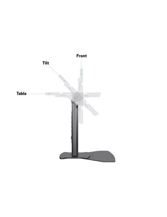 MULTIBRACKETS 6799 Support sol inclinable Multibrackets Public Display Stand 80 HD 32-55   REF  MULTIBRACKETS MUL6799 | MusicG