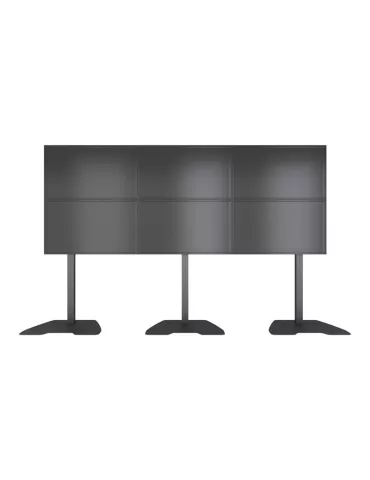 MULTIBRACKETS 3526 Support sol Multibrackets MBF3x2U Série M Pro - 6 écrans 32" - 65" VESA Max 400x400 2