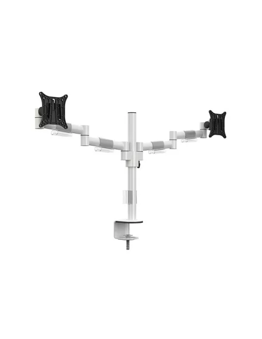 MULTIBRACKETS 5181 Support table rotatif Multibrackets Deskmount Officeline Dual White - écran 15" -30" Vesa Max 100x100