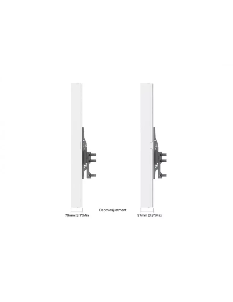 MULTIBRACKETS 7586 Caisson colonne Multibrackets Enclosure 43  Column Medium - écran 43  VESA Max 400x400 MULTIBRACKETS MUL758