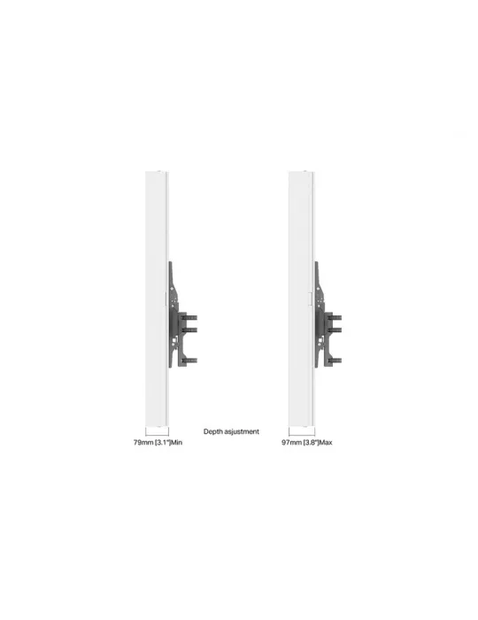 MULTIBRACKETS 7586 Caisson colonne Multibrackets Enclosure 43  Column Medium - écran 43  VESA Max 400x400 MULTIBRACKETS MUL758