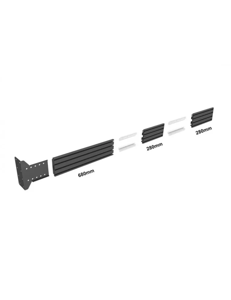 MULTIBRACKETS 7642 Multibrackets Series From Wall MBFW1U - screen 42 -65  VESA Max 600x400 MULTIBRACKETS MUL7642 | MusicGoodDe