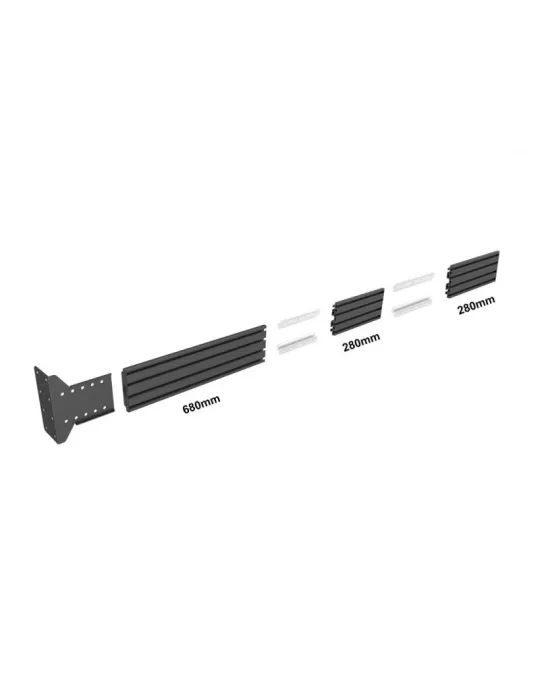 MULTIBRAQUETAS Serie 7642 Multisoportes De Pared MBFW1U - Pantalla de 42 -65  VESA Máx. 600x400 MULTIBRACKETS MUL7642 | MusicG
