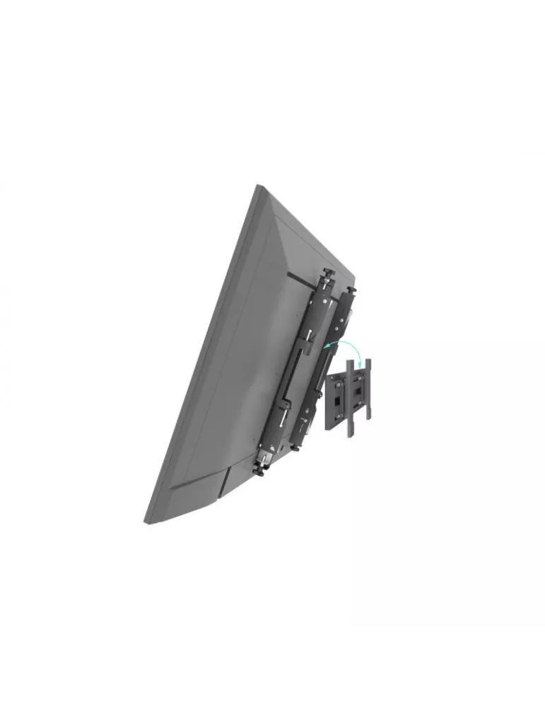 MULTIBRACKETS 0624 Multibrackets Wallmount Pro MBW1U Micro Adjustable Black - screen 32 -75  VESA Max 600x400 MULTIBRACKETS MU