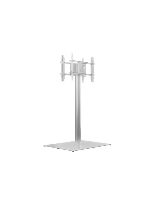 MULTIBRACKETS 7291 Freistehender Bodenständer 2 Leinwände Multibrackets Public Display Stand 180 HD Back to Back Silver Floorb