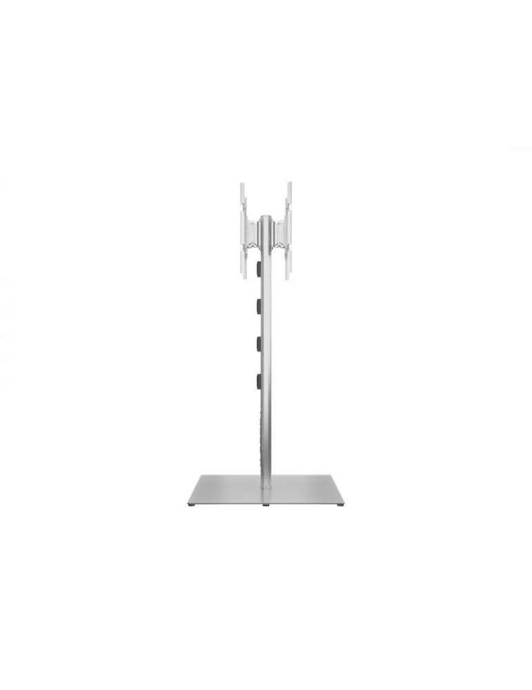 MULTIBRACKETS 7291 Support sol autoportant 2 Ecrans Multibrackets Public Display Stand 180 HD Back to Back Silver Floorbase - é