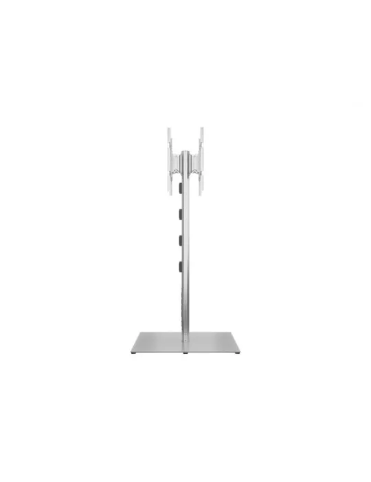 MULTIBRACKETS 7291 Freistehender Bodenständer 2 Leinwände Multibrackets Public Display Stand 180 HD Back to Back Silver Floorb