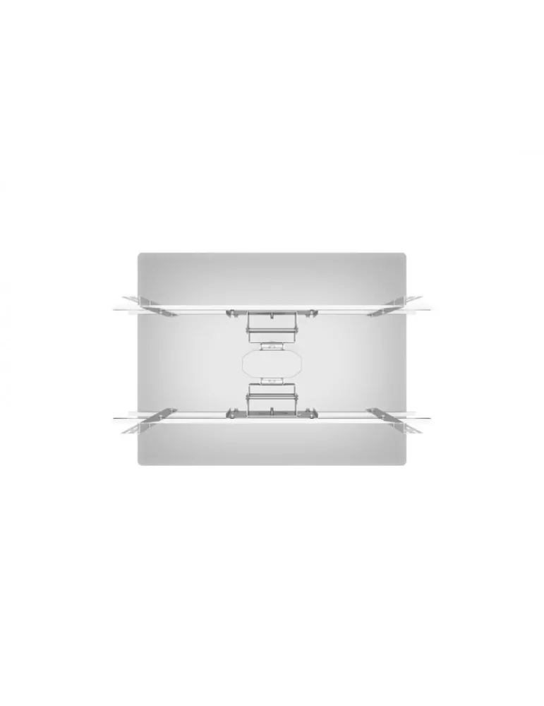 MULTIBRACKETS 7291 Support sol autoportant 2 Ecrans Multibrackets Public Display Stand 180 HD Back to Back Silver Floorbase - é