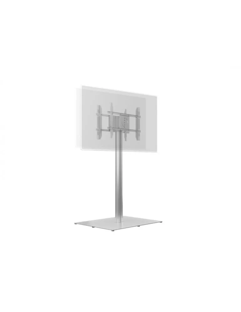 MULTIBRACKETS 7291 Freistehender Bodenständer 2 Leinwände Multibrackets Public Display Stand 180 HD Back to Back Silver Floorb