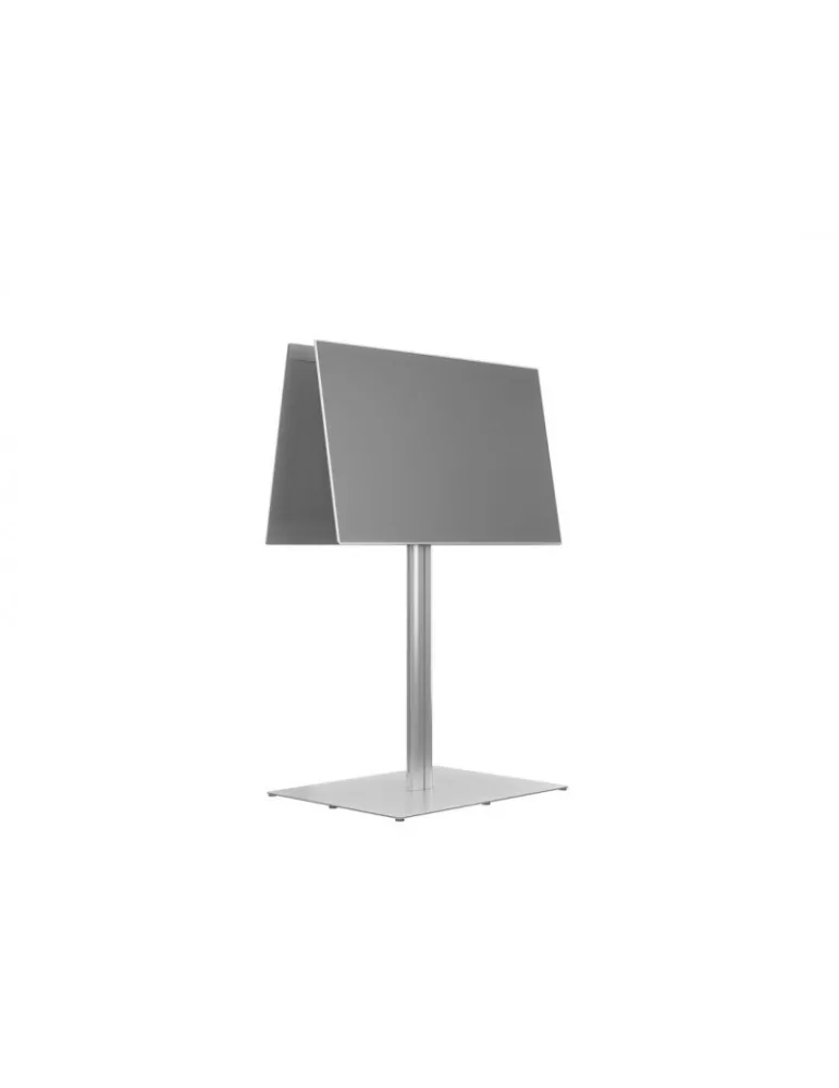 MULTIBRACKETS 7291 Support sol autoportant 2 Ecrans Multibrackets Public Display Stand 180 HD Back to Back Silver Floorbase -