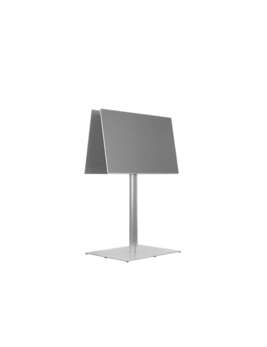 MULTIBRACKETS 7291 Freistehender Bodenständer 2 Leinwände Multibrackets Public Display Stand 180 HD Back to Back Silver Floorb