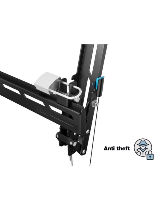 MULTIBRACKETS 0988 Support mural Universal inclinable Multibrackets Air Medium pour moniteur LCD / LED de 32"- 55" - Poids 50kg