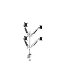MULTIBRACKETS 7211 Soporte de mesa Quad Multibrackets Brazo elevador de gas Quad para pantalla de 15 - 32  Carga 10Kg Vesa Max