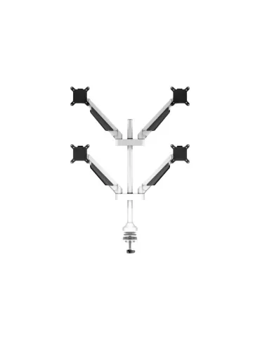 MULTIBRACKETS 7211 Soporte de mesa Quad Multibrackets Brazo elevador de gas Quad para pantalla de 15 - 32  Carga 10Kg Vesa Max 2